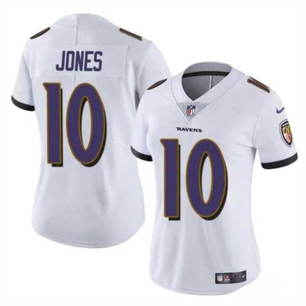 Women's Baltimore Ravens #10 Emory Jones White Vapor  Jersey Dzhi,We sell and wholesale Women's Baltimore Ravens #10 Emory Jones White Vapor  Jersey Dzhi on line form chian!